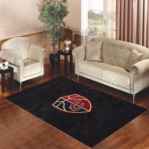 cleveland cavaliers old logo Living room carpet rugs