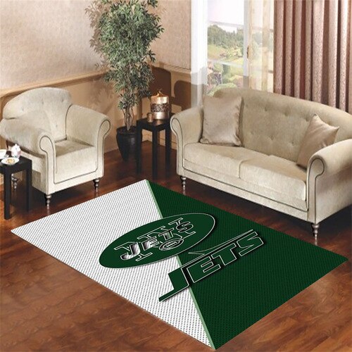 New York Jets Area Rugs Living Room Carpet Christmas Gift Floor