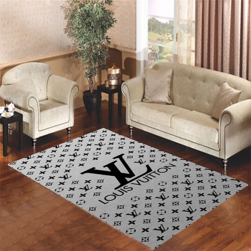Louis vuitton area rugs living room carpet christmas gift floor