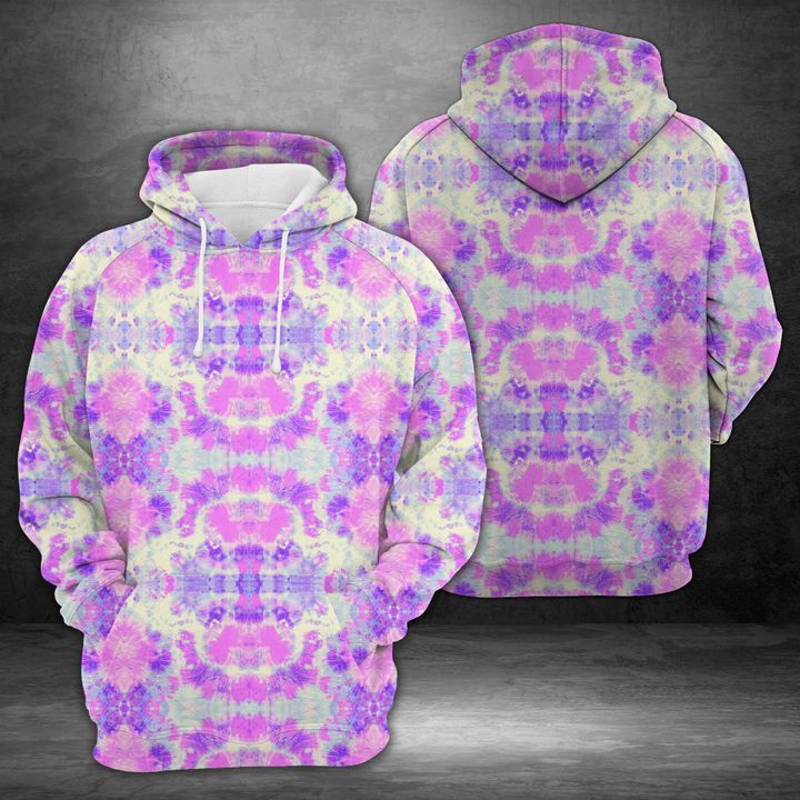 Amazing Tie Dye 3D Printed Hoodie/Zipper Hoodie