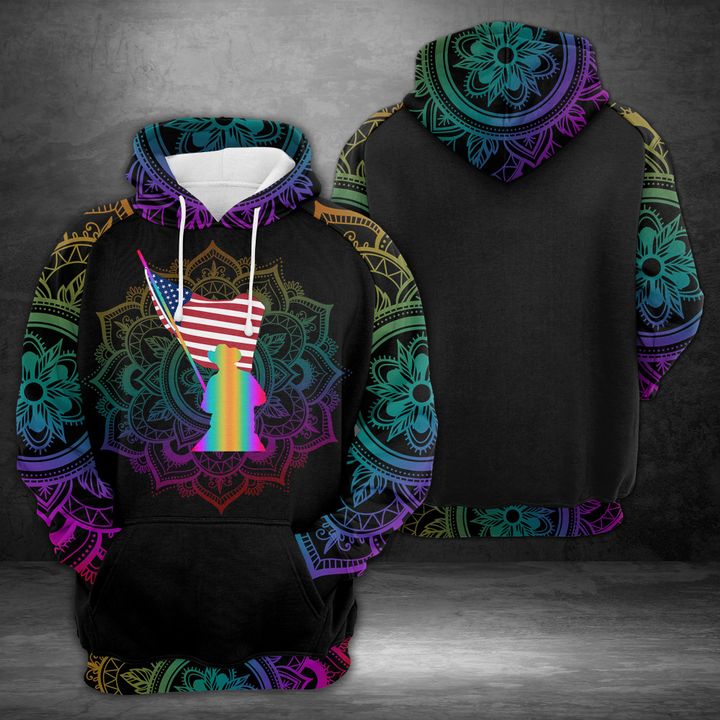 American Cowboy 3D Printed Hoodie/Zipper Hoodie