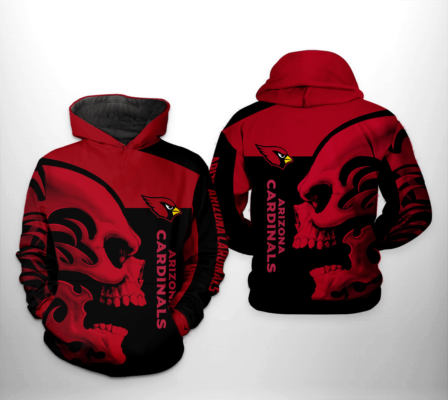 Arizona Cardinals Hoodie 3D All Over Print