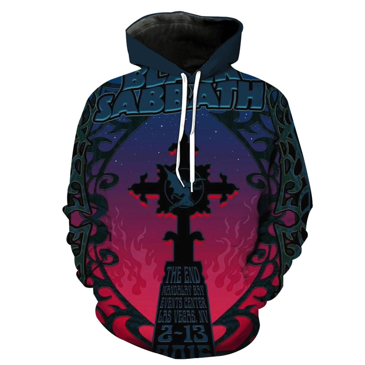 Black Sabbath 3D Printed Hoodie/Zipper Hoodie