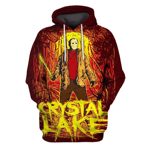 Camp Crystal Lake Friday the 13th 3D Printed Hoodie/Zipper Hoodie