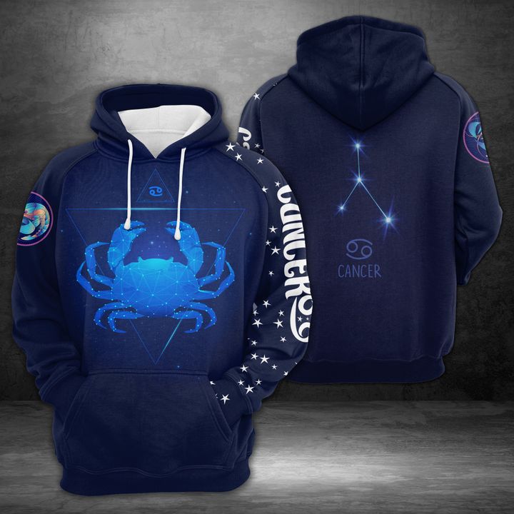 Cancer Horoscope 3D Printed Hoodie/Zipper Hoodie