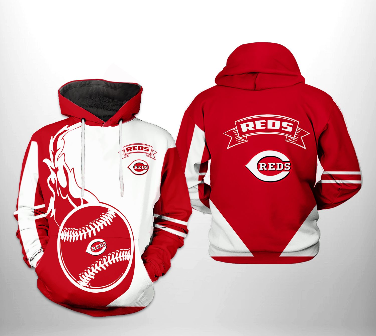 Cincinnati Reds MLB Classic 3D Printed Hoodie/Zipper Hoodie