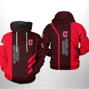 Cleveland Indians MLB Camouflage Red Hoodie, Zip Hoodie 3D All