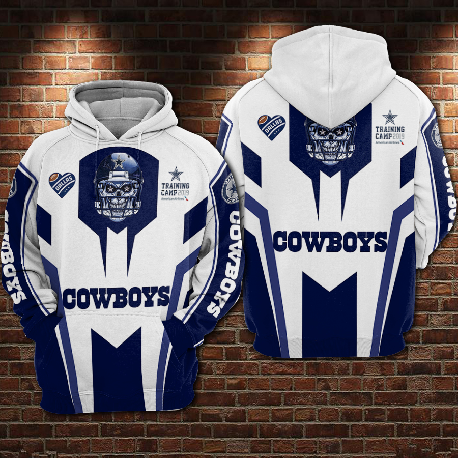 Dallas Cowboys 3D Printed Hoodie/Zipper Hoodie