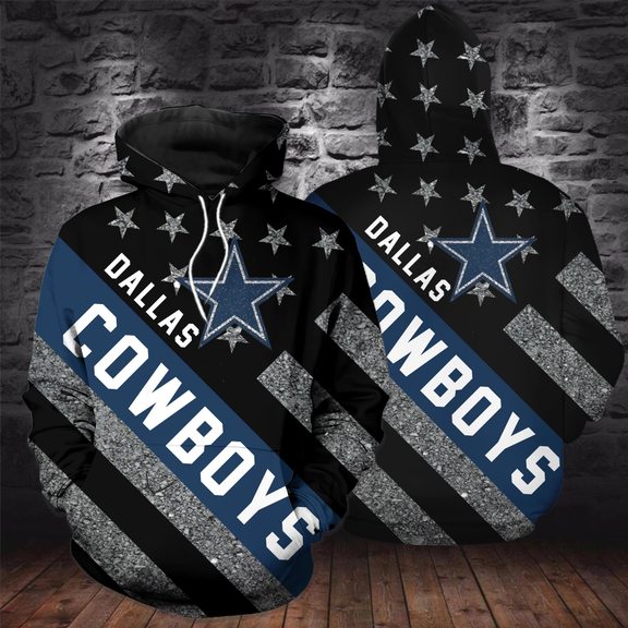 Dallas Cowboys 3D Printed Hoodie/Zipper Hoodie