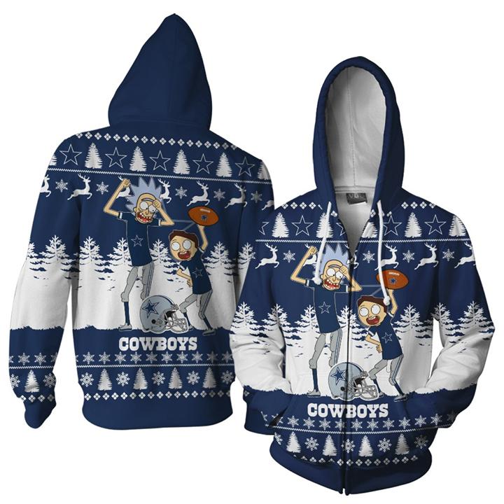 Dallas Cowboys 3D Printed Hoodie/Zipper Hoodie