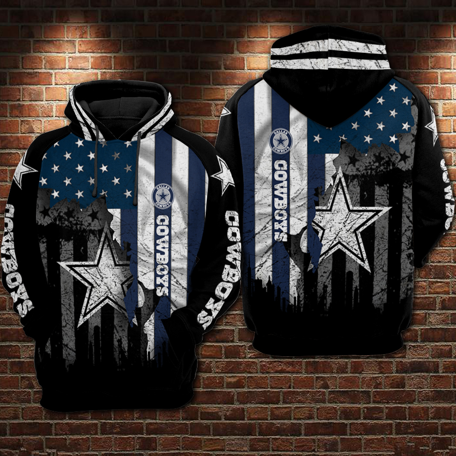 Dallas Cowboys All Over Print Hoodie  Dallas cowboys hoodie, Hoodie print,  Hoodies