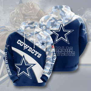 Dallas cowboys nfl balls 3d print hoodie 3d hoodie Zipper Hoodie