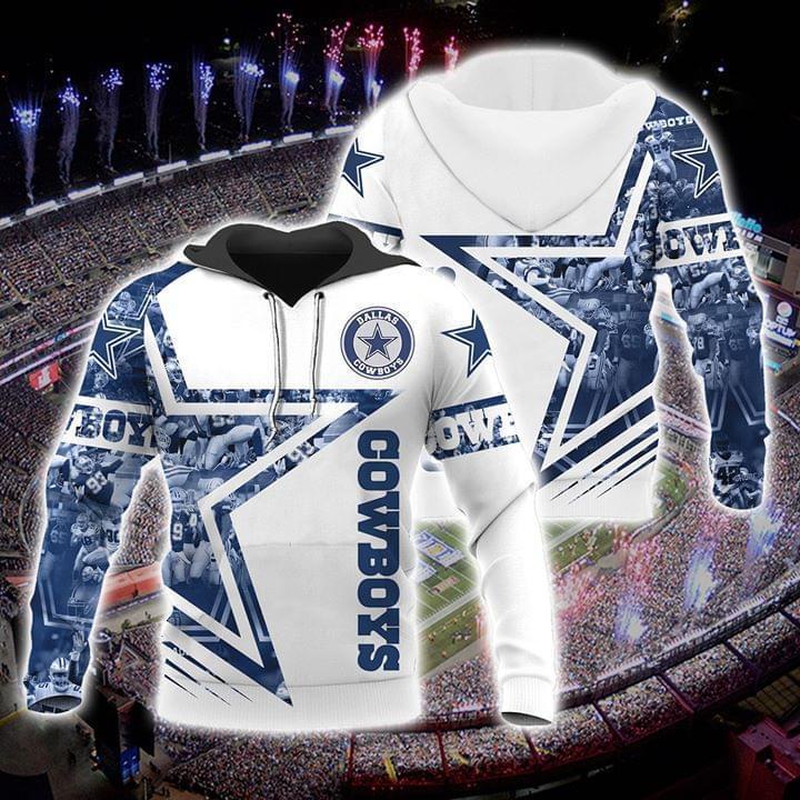 Dallas Cowboys 3D Printed Hoodie/Zipper Hoodie - Travels in Translation