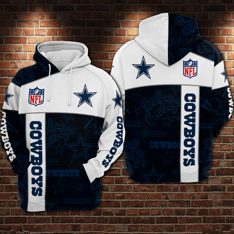 Dallas Cowboys 3D Printed Hoodie/Zipper Hoodie - Travels in Translation