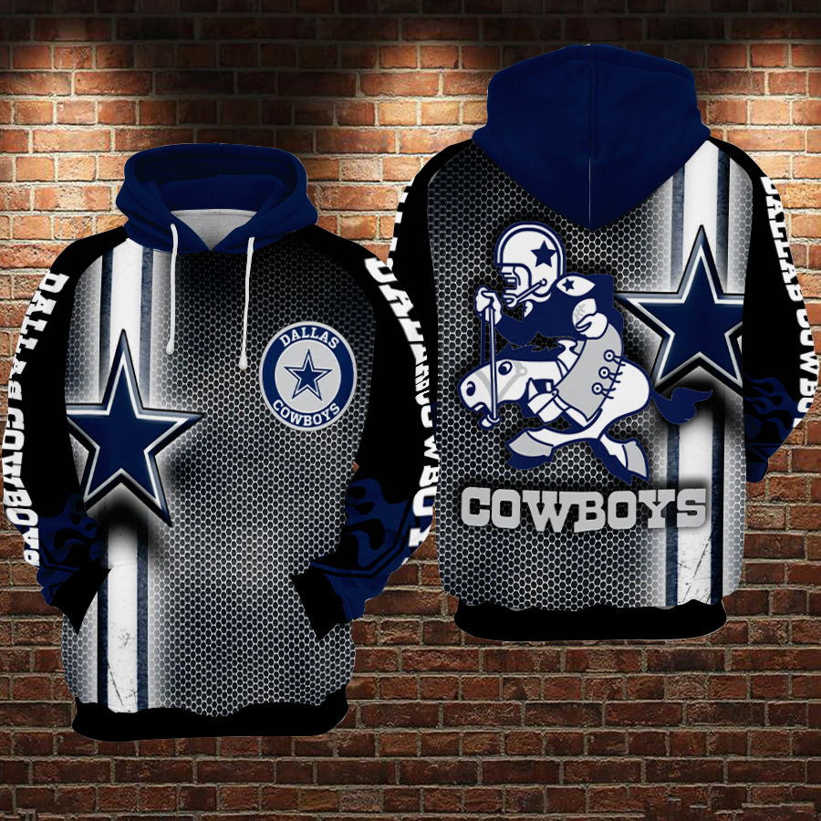 Dallas Cowboys 3D Printed Hoodie/Zipper Hoodie