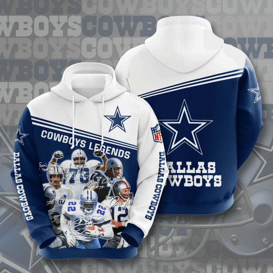 Dallas Cowboys 3D Printed Hoodie/Zipper Hoodie - Travels in Translation