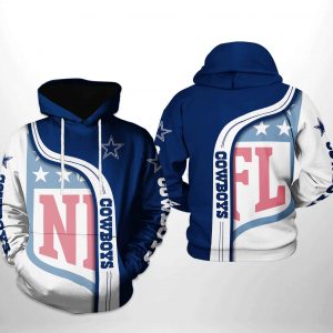 Dallas cowboys nfl balls 3d print hoodie 3d hoodie Zipper Hoodie