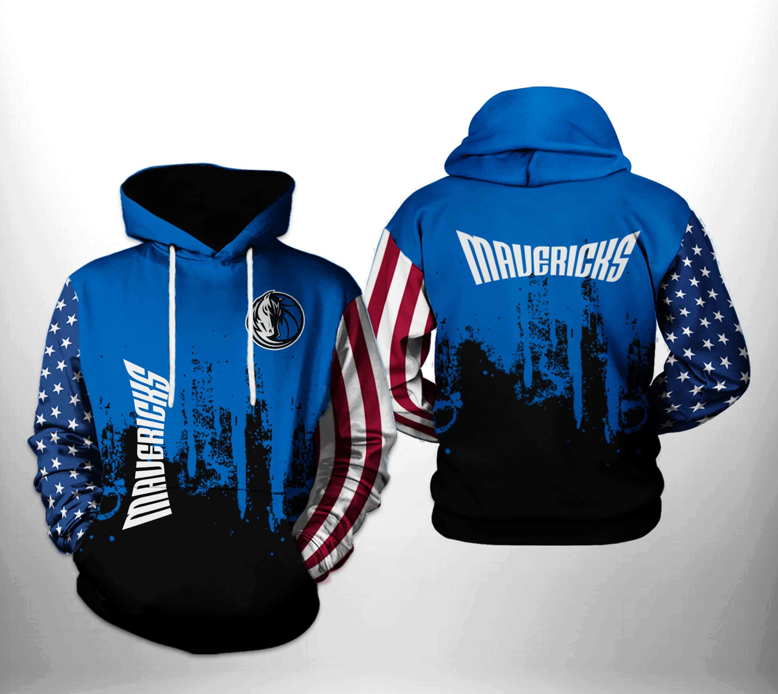 Dallas Mavericks NBA Team US 3D Printed Hoodie Zipper Hoodie