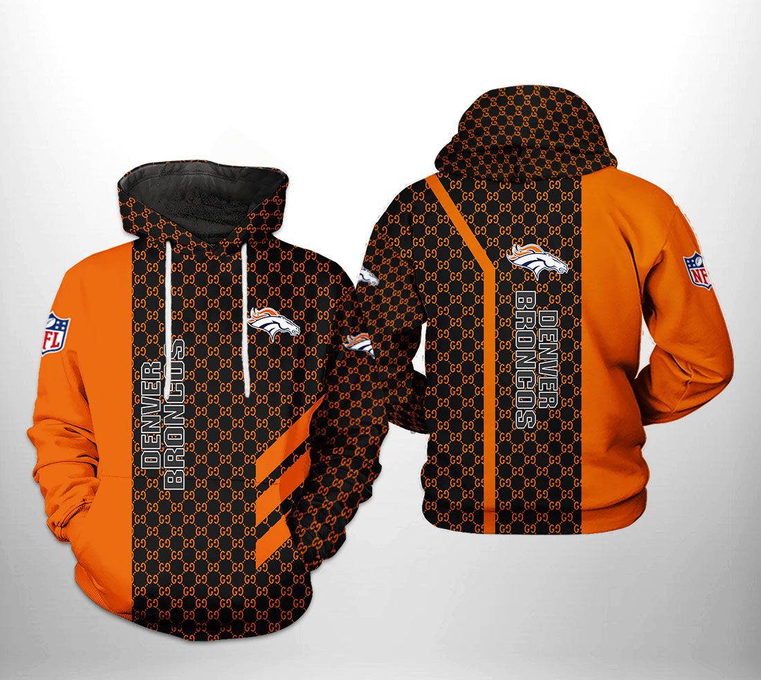 Denver Broncos NFL Classic 3D Printed Hoodie/Zipper Hoodie - Travels in  Translation