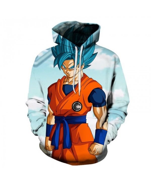 Dragon Ball Clenching Fist S Cosplay 3D Printed Hoodie/Zipper Hoodie