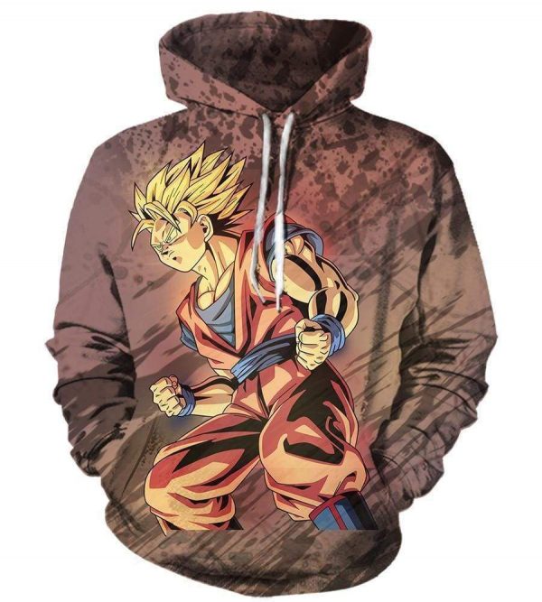 Dragon Ball Son Goku Super Saiyan | Metal Print