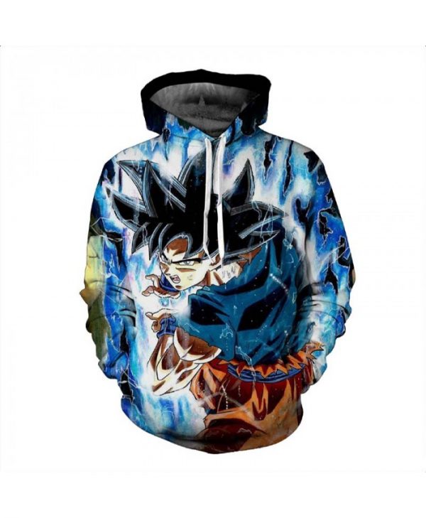 Dragon Ball Z Naruto Sportr Super Saiyan Son Goku Vegeta Tops Outfit 3D Printed Hoodie/Zipper Hoodie