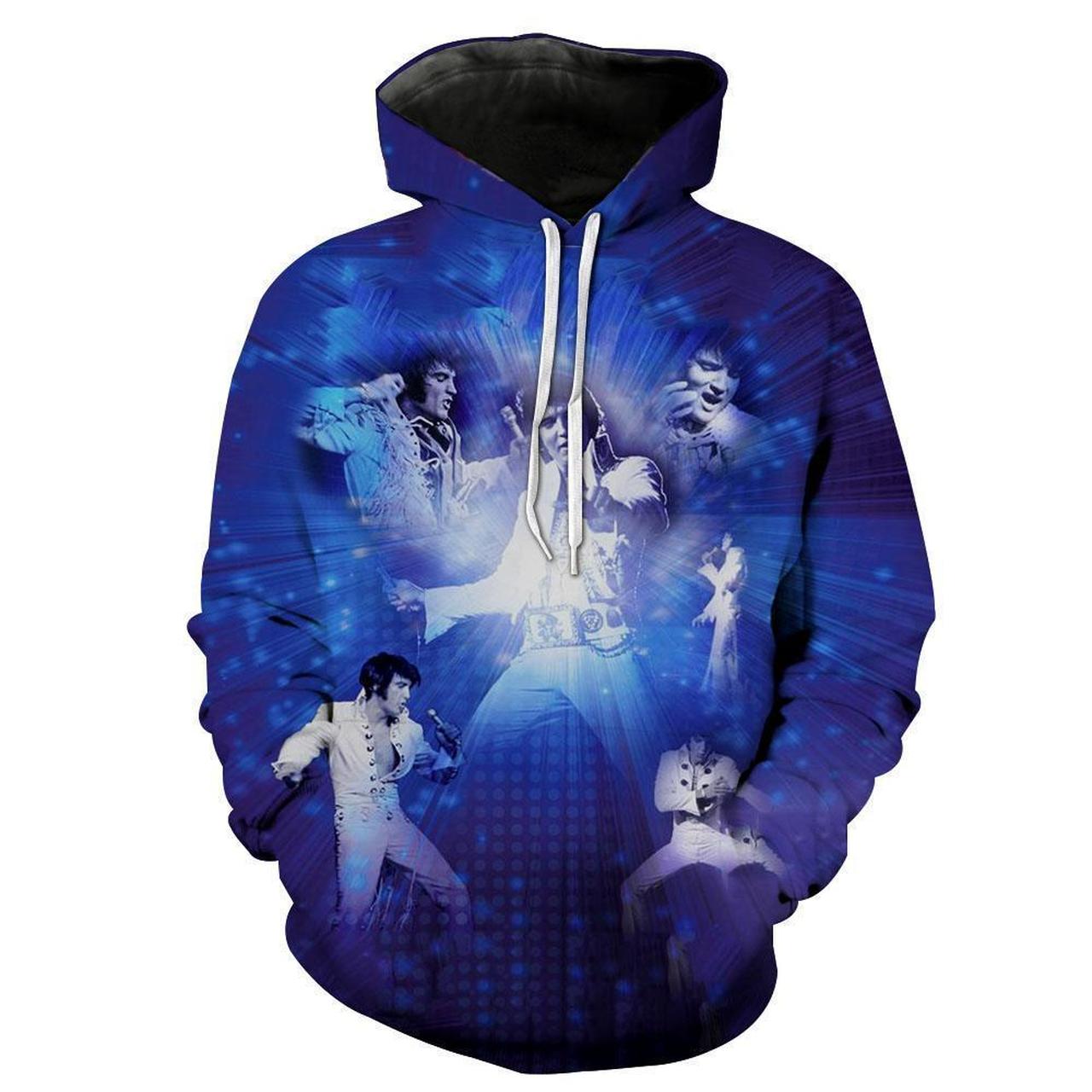 Elvis presley on sale zip up hoodies