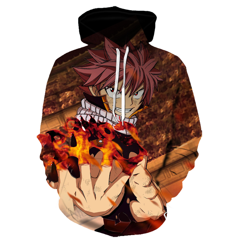 Fairy Tail 3D Printed Hoodie/Zipper Hoodie