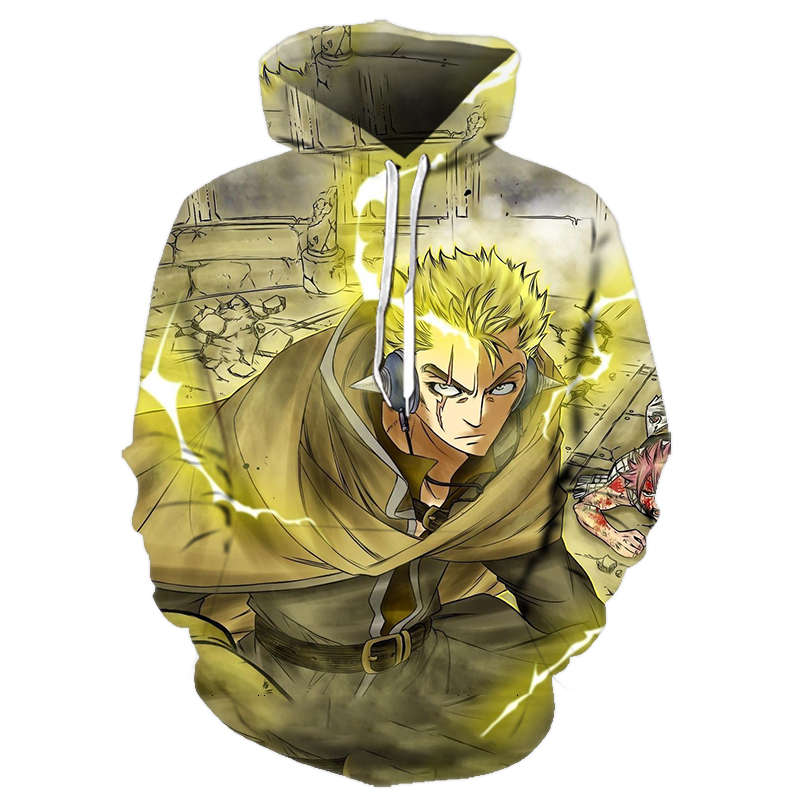 Fairy Tail 3D Printed Hoodie/Zipper Hoodie