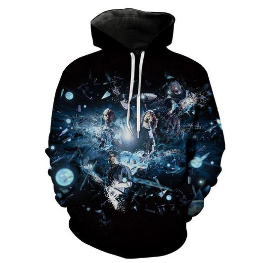 Foo Fighters 3D Printed Hoodie/Zipper Hoodie