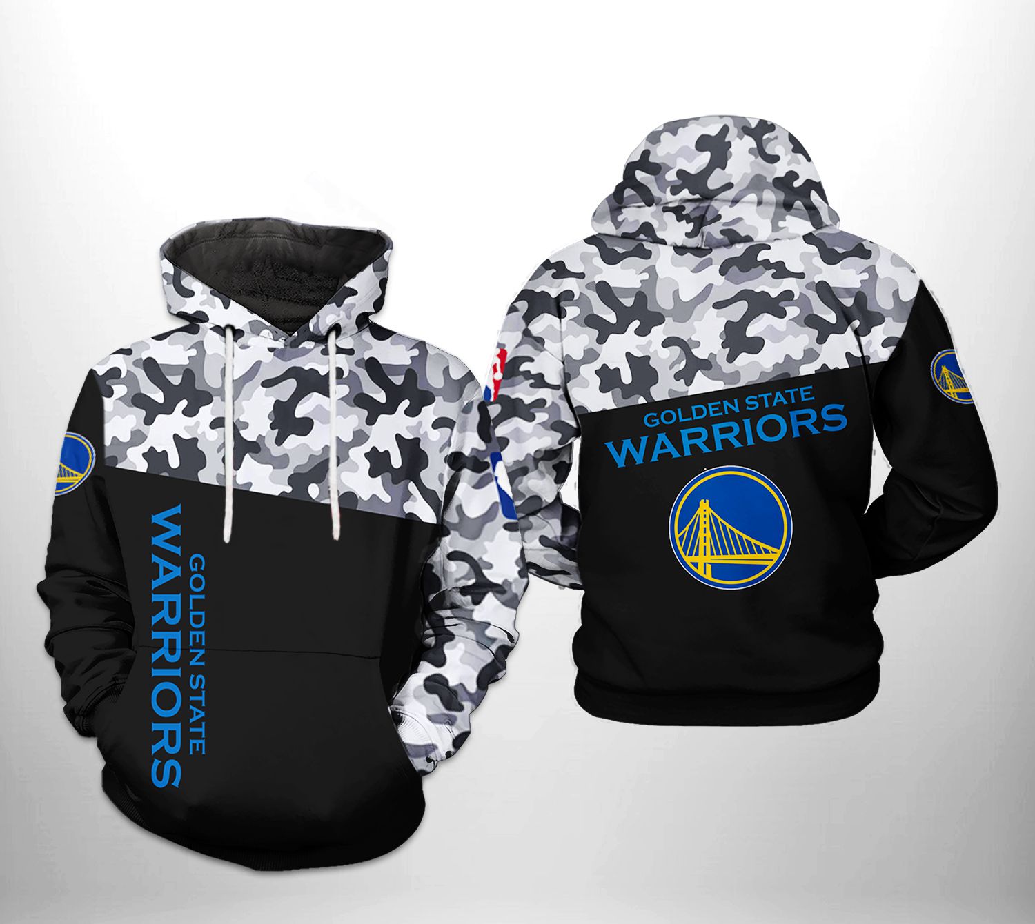 Golden State Warriors NBA Team US 3D Printed Hoodie/Zipper Hoodie - Travels  in Translation
