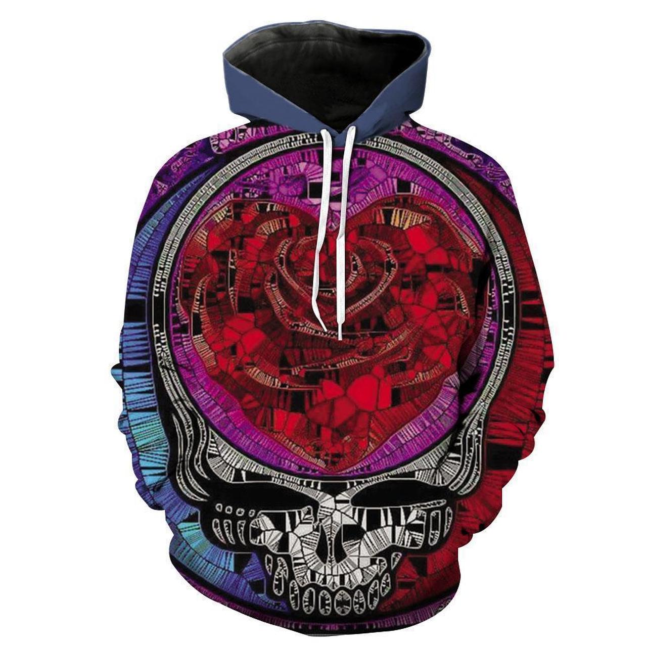 Grateful Dead 3D Printed Hoodie/Zipper Hoodie