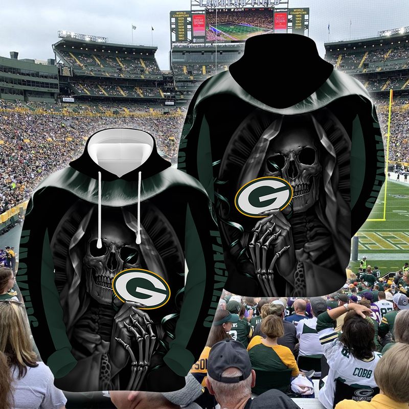 Green Bay Packers NFL Camo Team 3D Printed Hoodie/Zipper Hoodie - Travels  in Translation