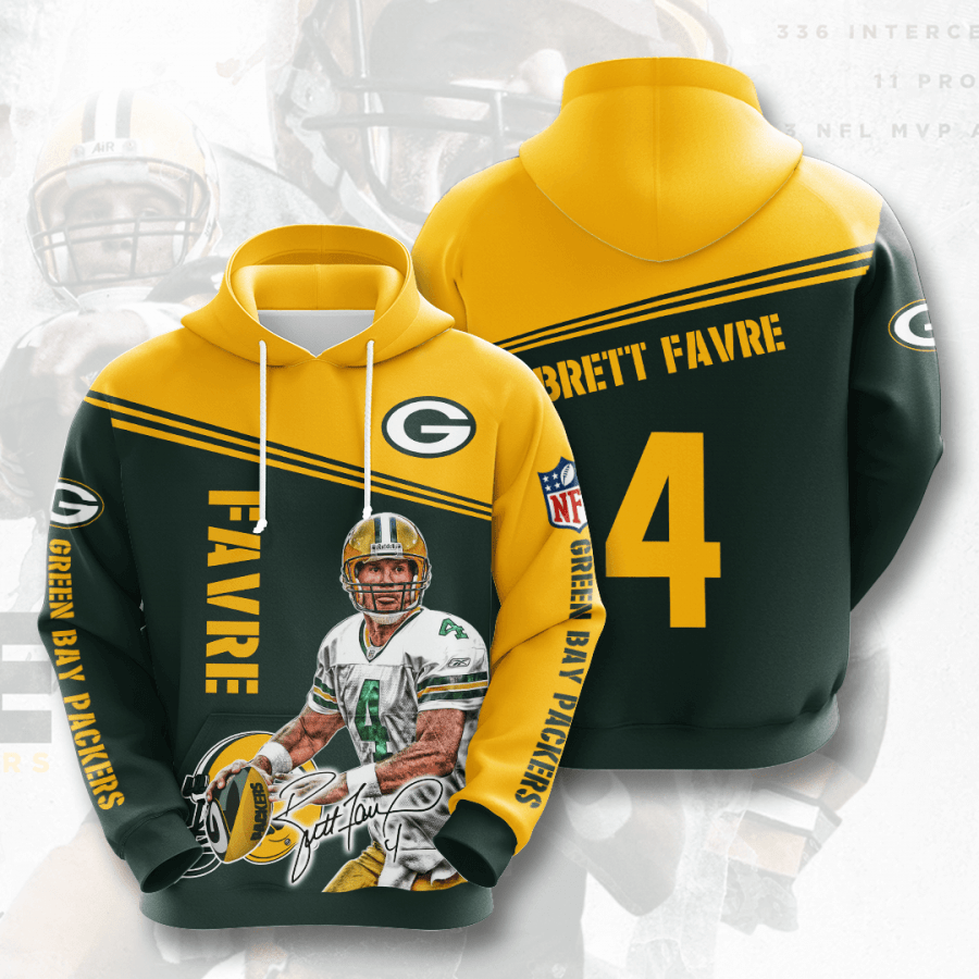 Green Bay Packers NFL Team 3D Printed Hoodie/Zipper Hoodie - Travels in  Translation