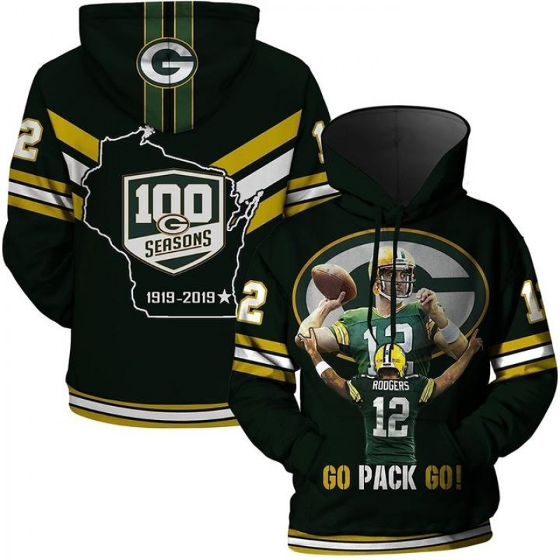 Green Bay Packers 3D Printed Hoodie/Zipper Hoodie