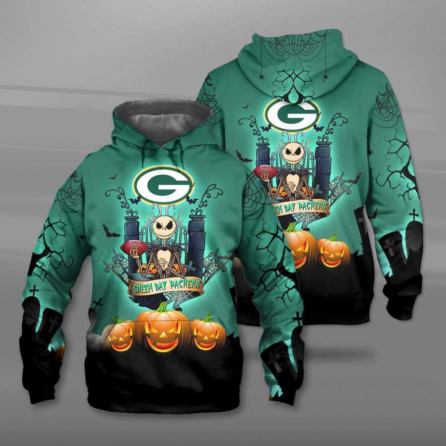 Green Bay Packers Military Hoodies 3D Sweatshirt Long Sleeve New