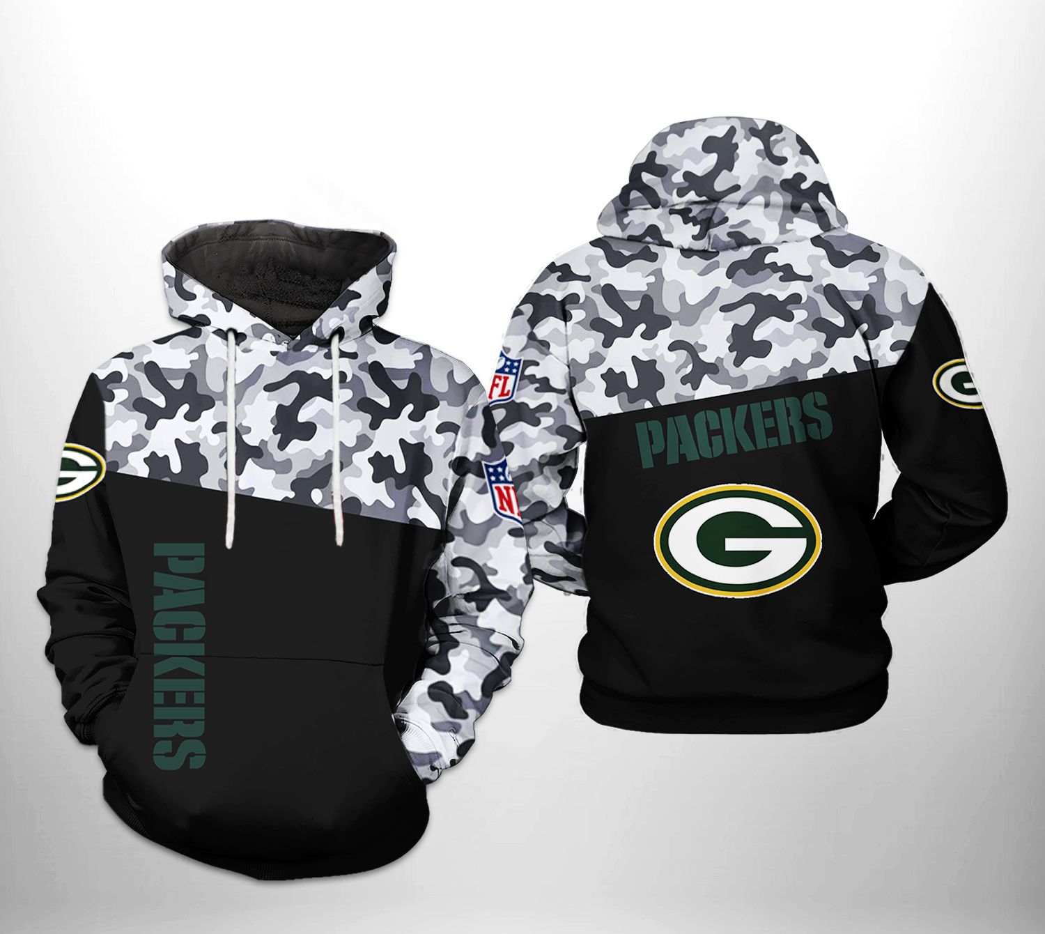 green bay packers camo sweatshirt