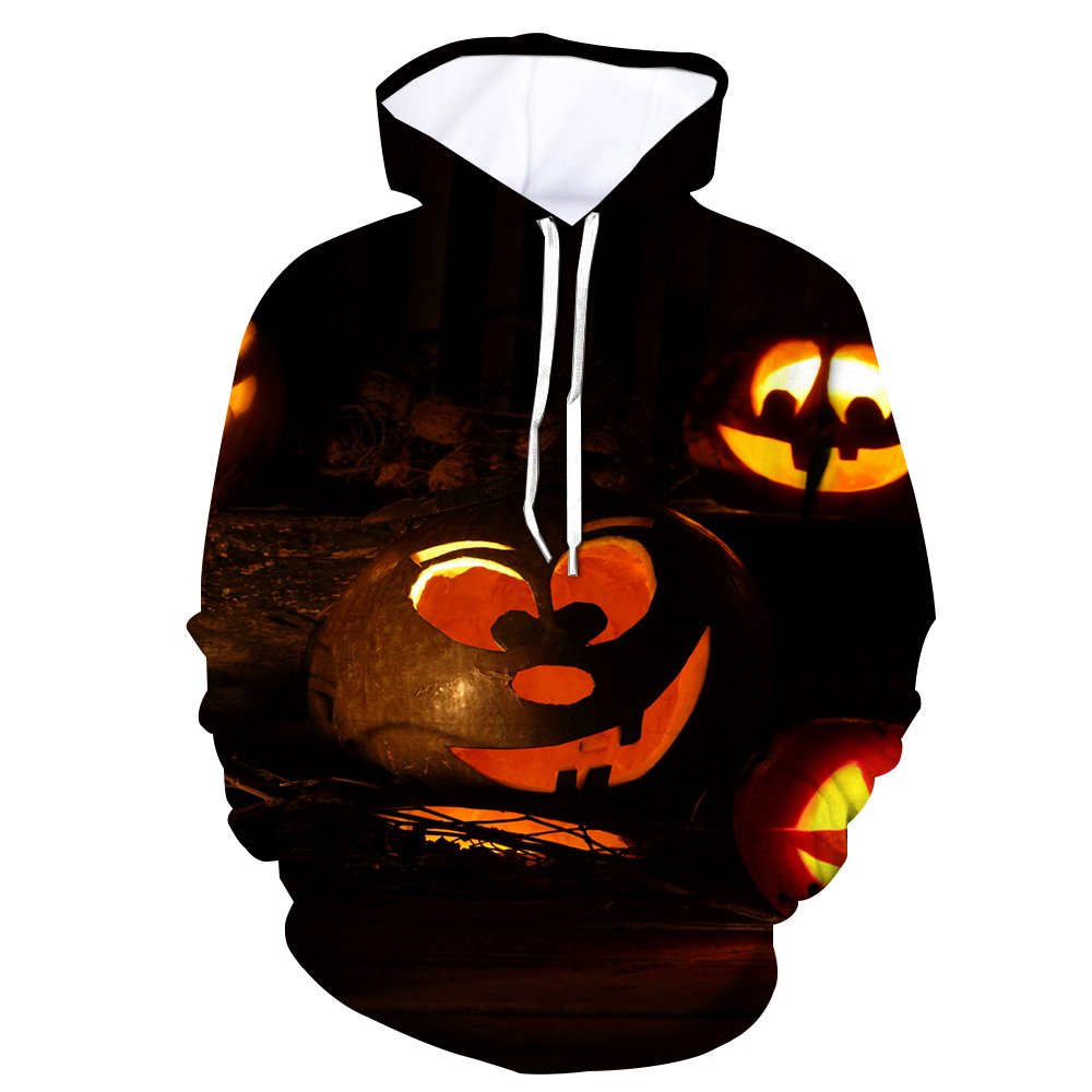 Halloween Art 3D Printed Hoodie/Zipper Hoodie