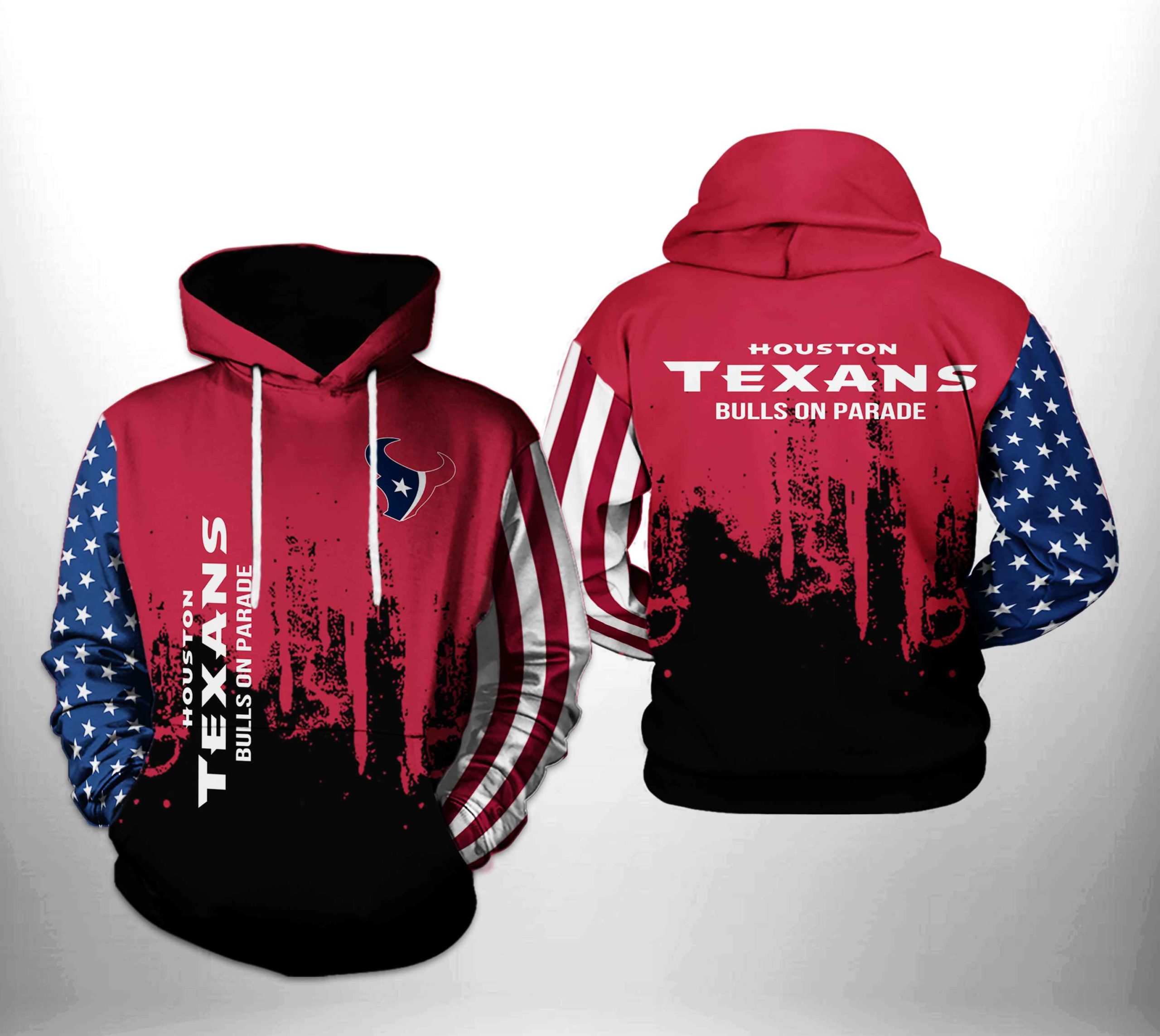 Houston Texans NFL Team US 3D Printed Hoodie/Zipper Hoodie