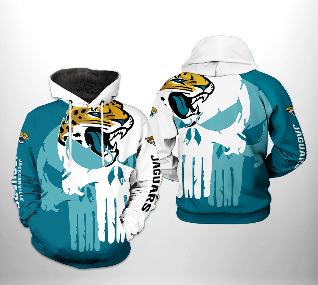 Jacksonville Jaguars NFL Camo Veteran Team 3D Printed Hoodie/Zipper Hoodie  - Travels in Translation