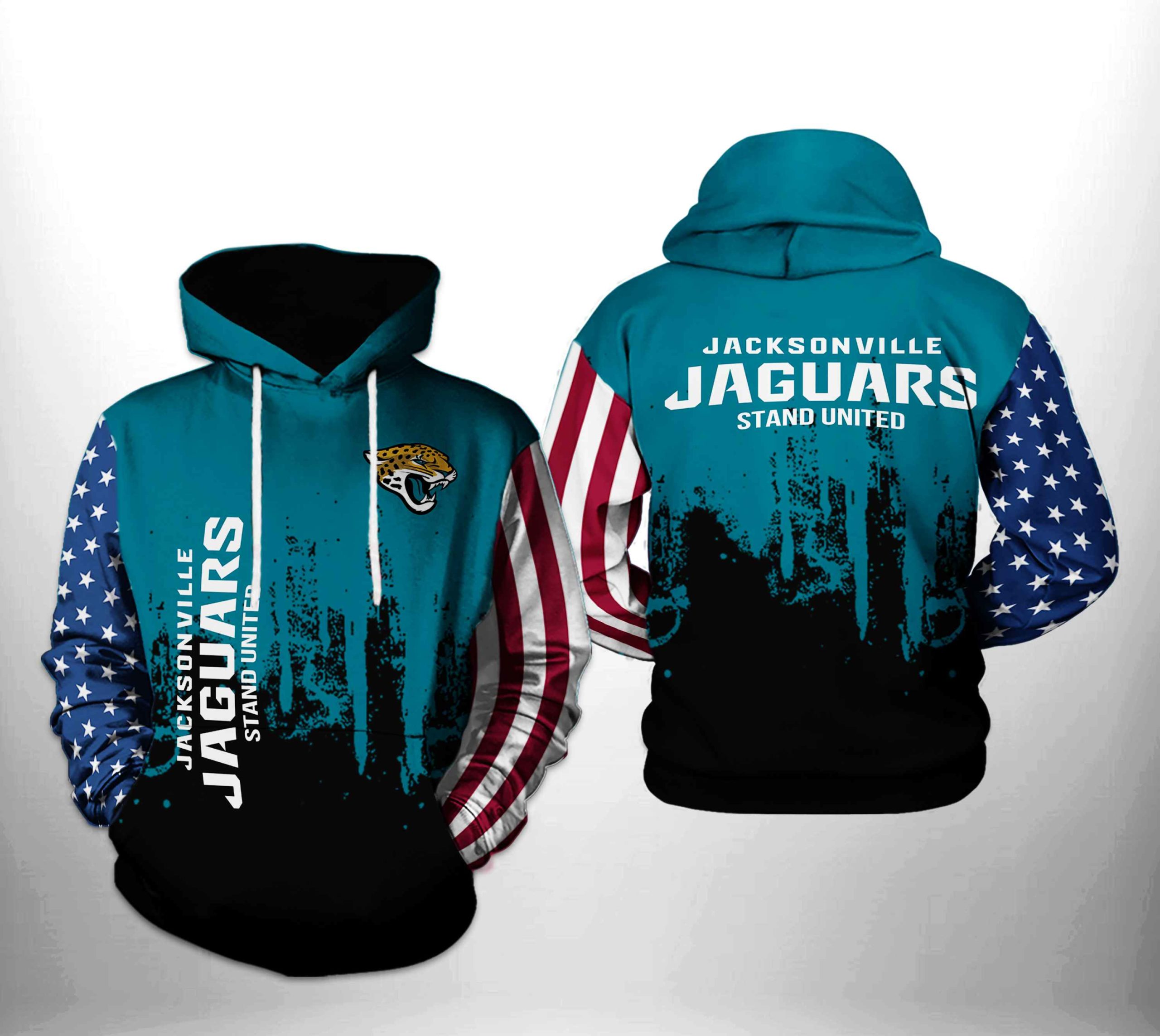 Jacksonville Jaguars Father And Son Best Team Ever 3D All Over Print Hoodie  T-Shirt - USALast