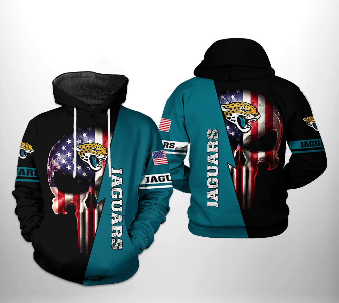 Jacksonville Jaguars American 3D Hoodie All Over Printed