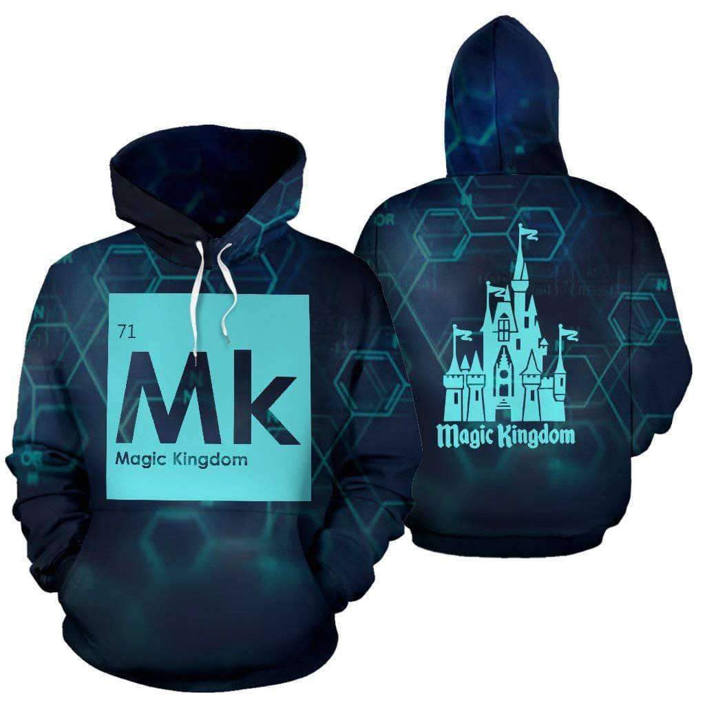 MK The Magic Kingdom 3D Printed Hoodie/Zipper Hoodie