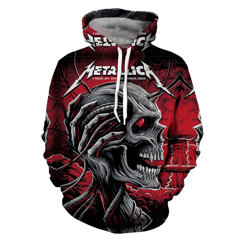 Metallica best sale zipper hoodie