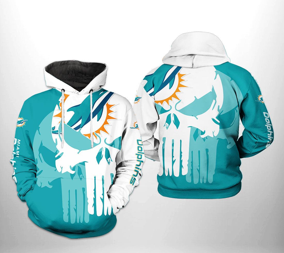 Miami Dolphins NFL Team 3D Printed Hoodie/Zipper Hoodie - Travels in  Translation