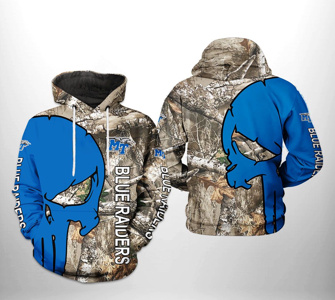 Middle Tennessee Blue Raiders NCAA Camo Veteran Hunting 3D Printed