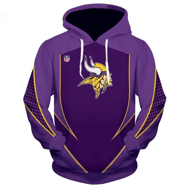 Minnesota Vikings 3D Printed Hoodie/Zipper Hoodie