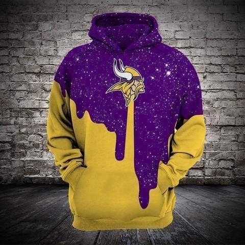 Minnesota Vikings 3D Printed Hoodie/Zipper Hoodie