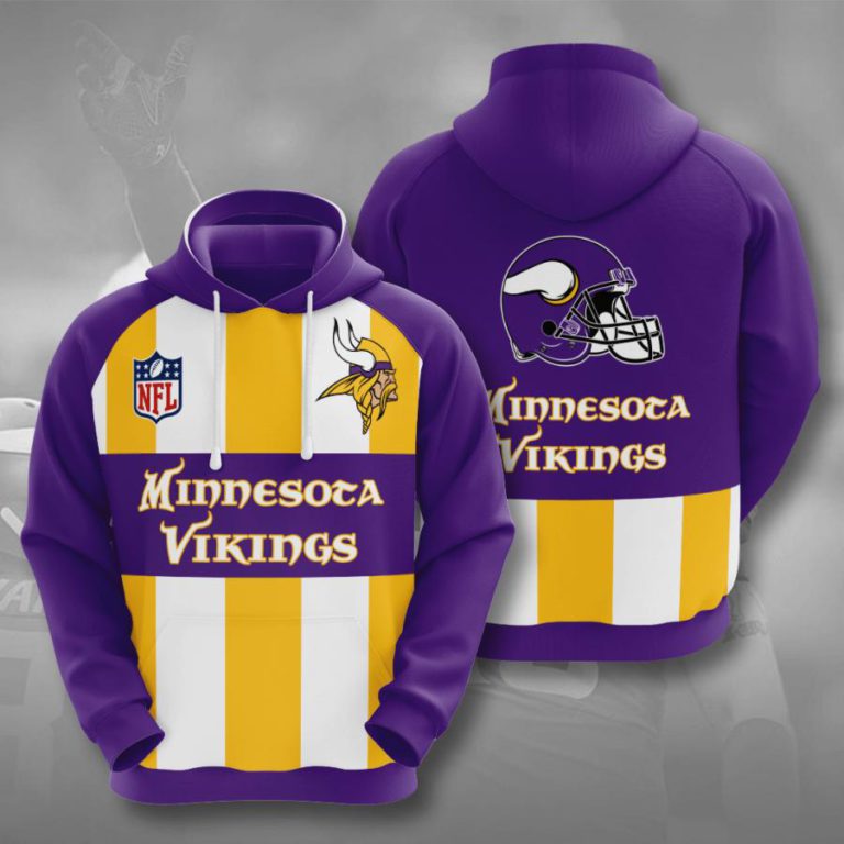 Minnesota Vikings NFL Grateful Dead 3D Printed Hoodie/Zipper Hoodie -  Travels in Translation