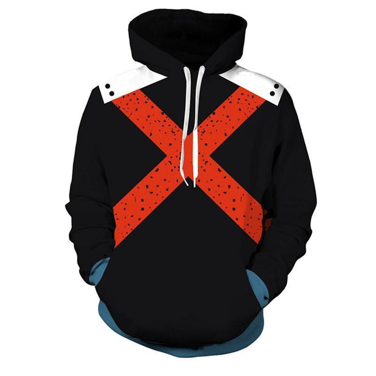 My Hero Academia Katsuki 3D Printed Hoodie/Zipper Hoodie